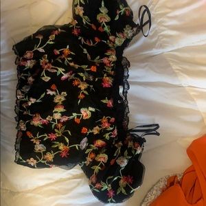 Floral Crop Top